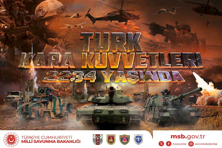 Türk Kara Kuvvetlerinin 2234’üncü Kuruluş Yıl Dönümü Kutlu Olsun