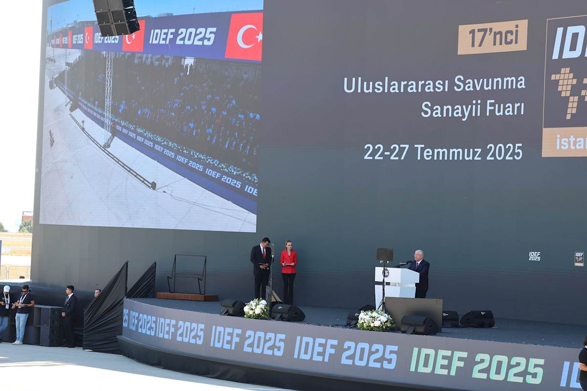 Millî Savunma Bakanı Yaşar Güler, IDEF 2025’in Açılış Töreninde Konuştu
