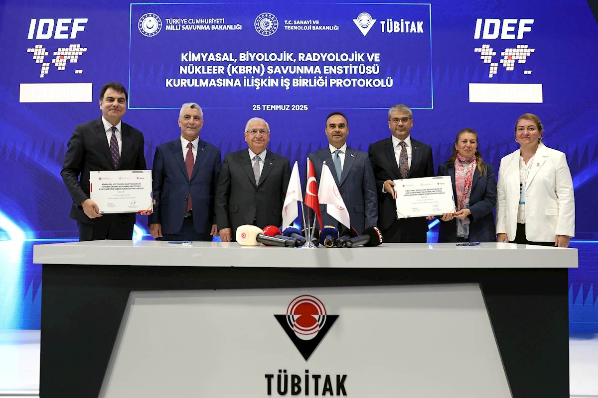IDEF 2025 Fuarı’nda MKE AŞ ve ASFAT AŞ ile TÜBİTAK SAGE Arasında Protokoller İmzalandı