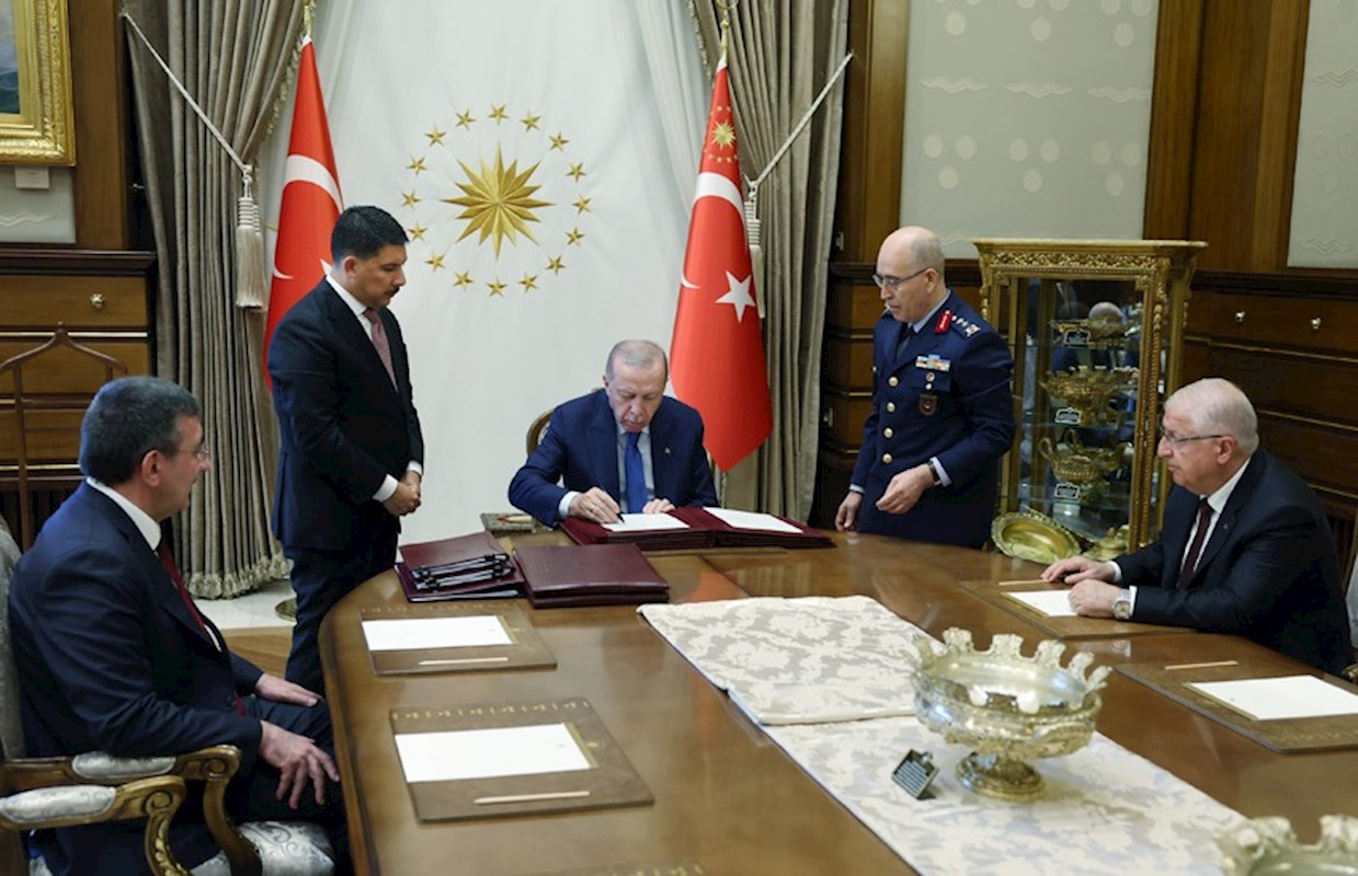 Cumhurbaşkanımız Sn. Recep Tayyip Erdoğan 2025 Yılı Yüksek Askerî Şûra Kararlarını İmzaladı
