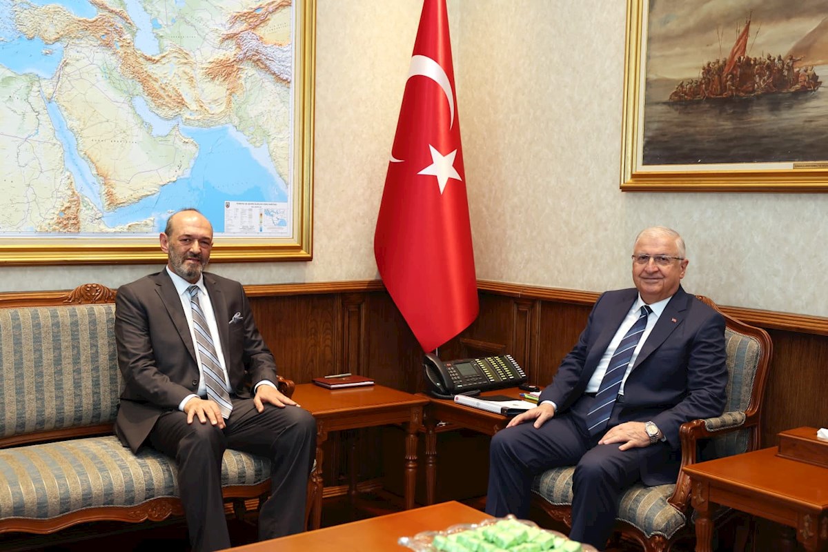 Millî Savunma Bakanı Yaşar Güler, Veda Ziyareti Yapan Lübnan’ın Ankara Büyükelçisi Ghassan Moallem’i Kabul Etti