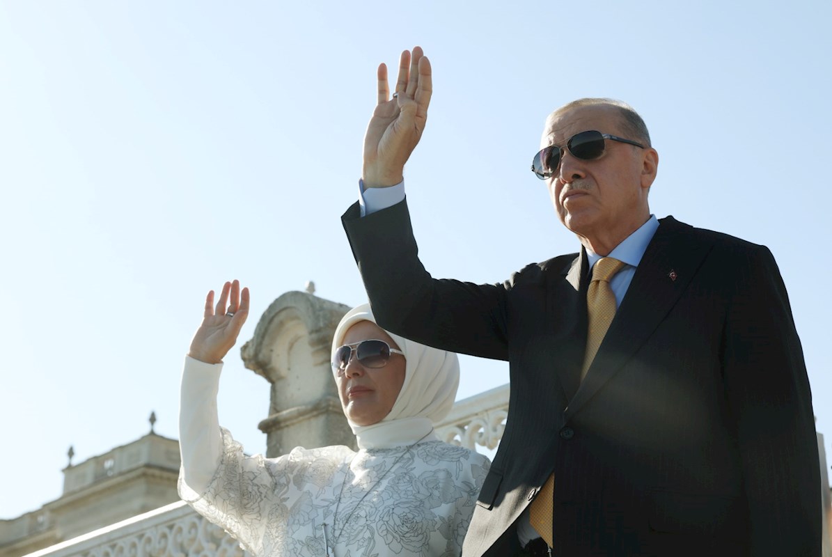 Cumhurbaşkanımız Sayın Recep Tayyip Erdoğan, TEKNOFEST Mavi Vatan Kapsamında İstanbul Boğaz Geçişi Yapan Gemileri Selamladı