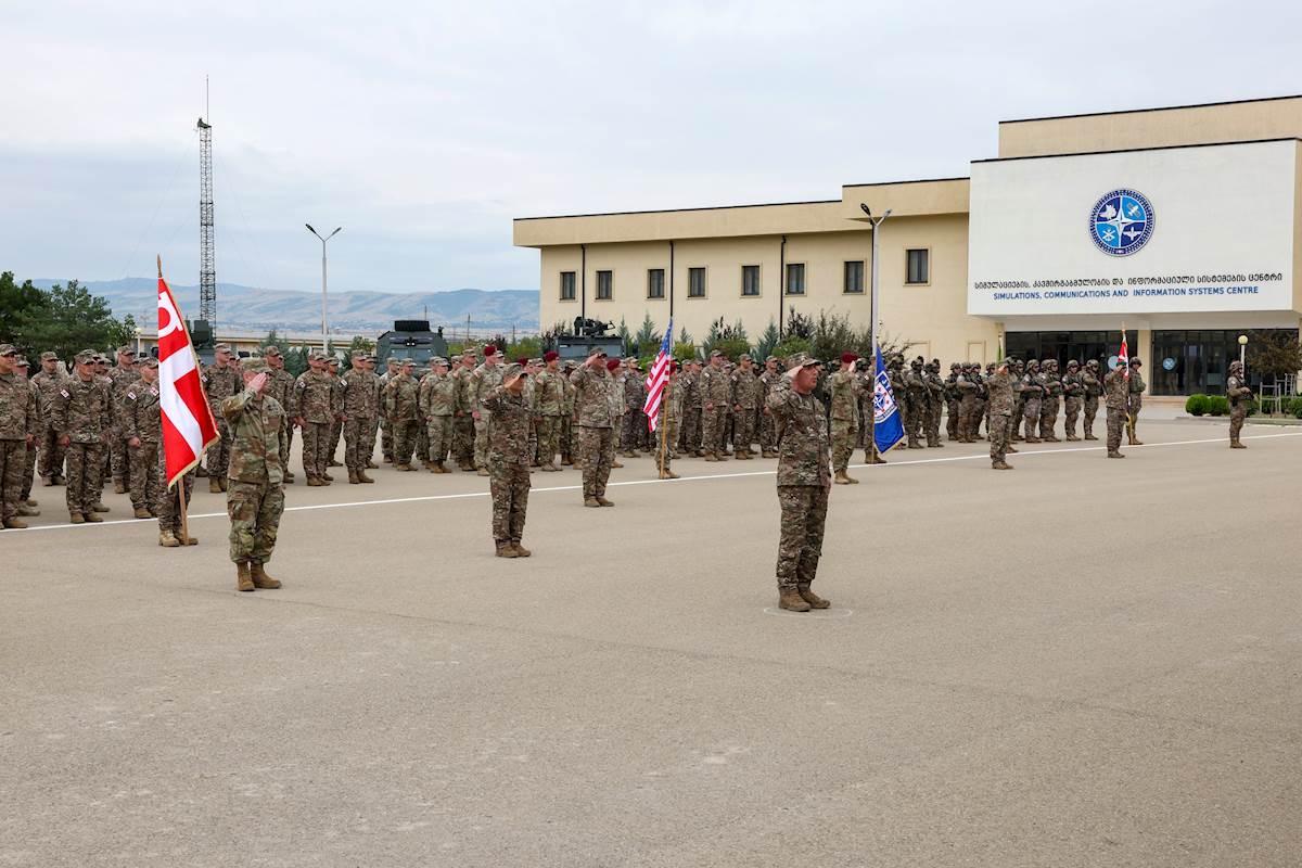 Images From the Opening and Computer-Assisted Command Post Phase of Exercise Agile Spirit-2025