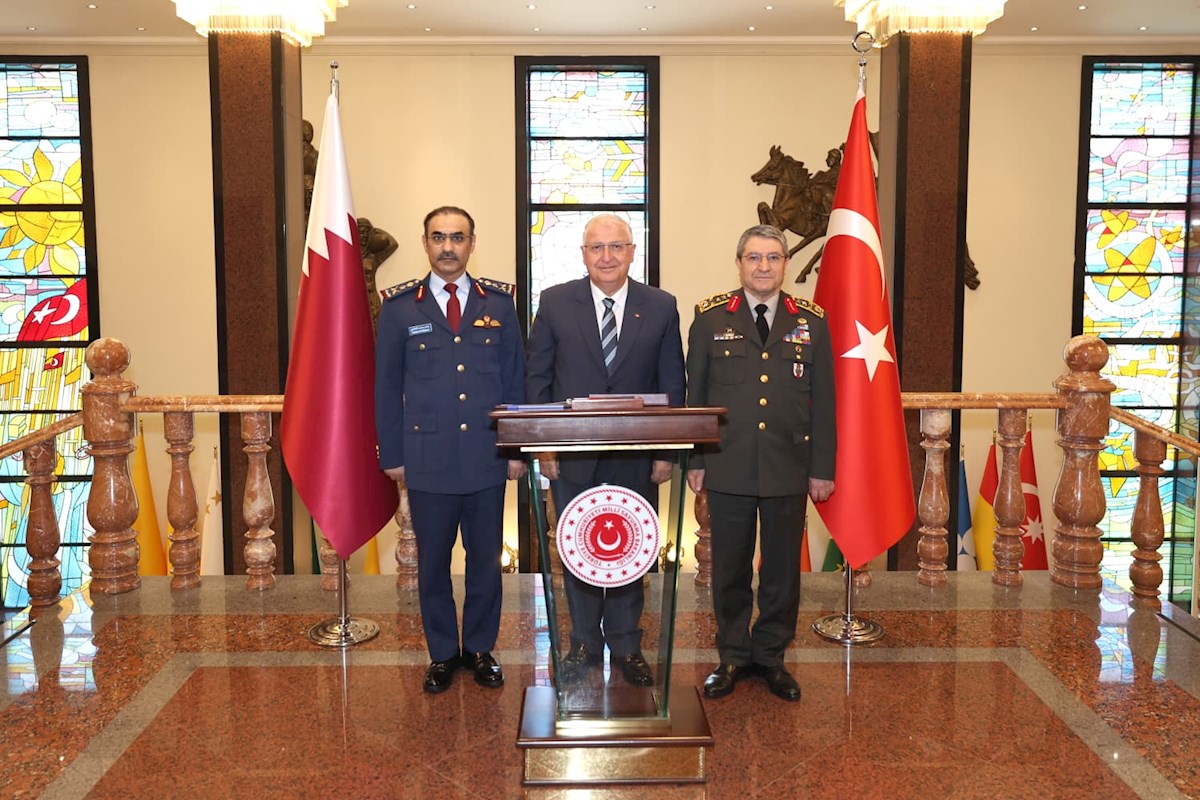 Millî Savunma Bakanı Yaşar Güler, Katar Genelkurmay Başkanı’nı ve Katar Kara Kuvvetleri Komutanı’nı Kabul Etti