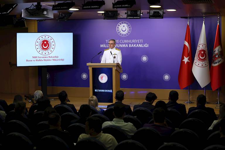 Millî Savunma Bakanlığında Haftalık Basın Bilgilendirme Toplantısı Gerçekleştirildi