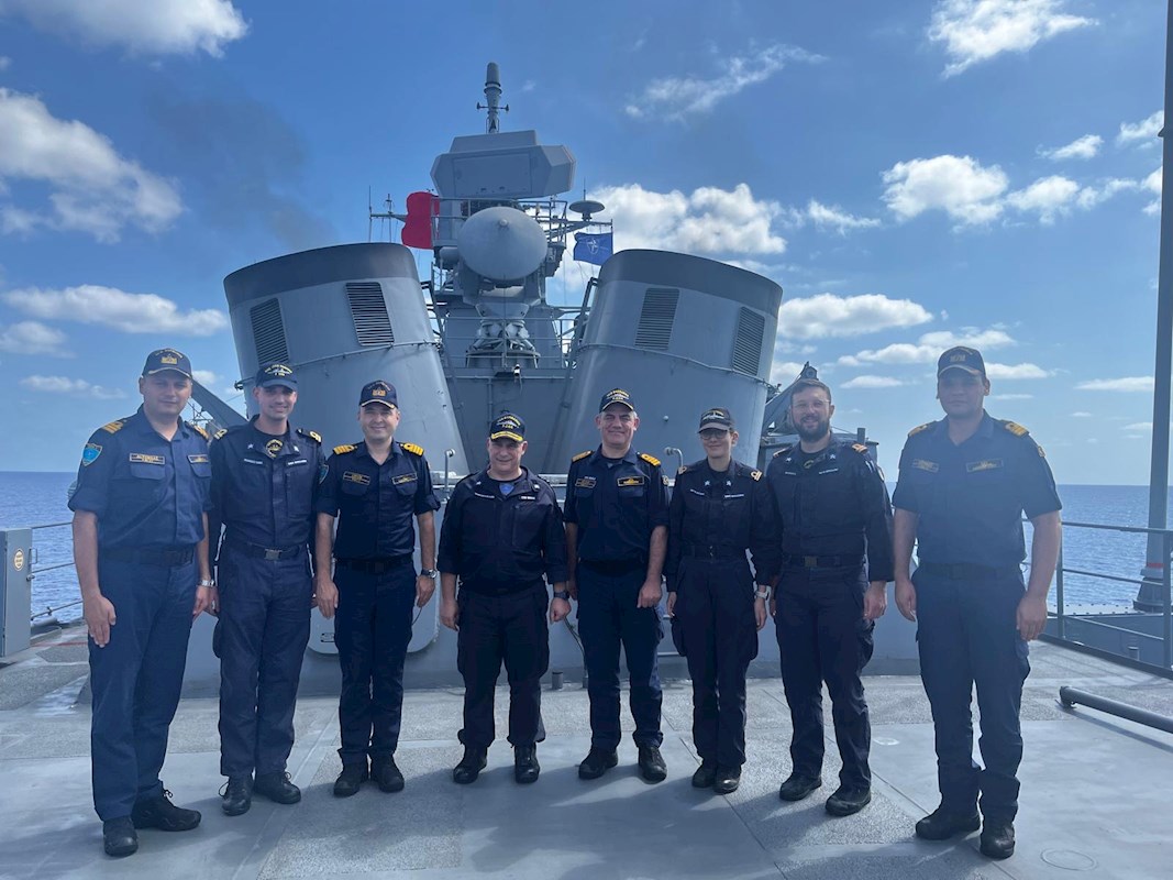 TCG Barbaros Participates in the SNMG2 Mission
