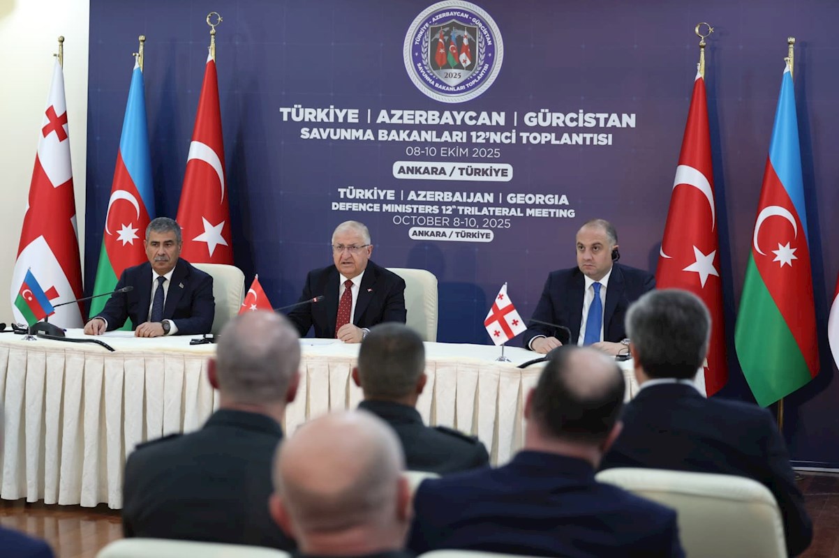 Türkiye, Azerbaycan ve Gürcistan Savunma Bakanları, Üçlü Toplantı Sonrasında Basın Açıklaması Yaptı