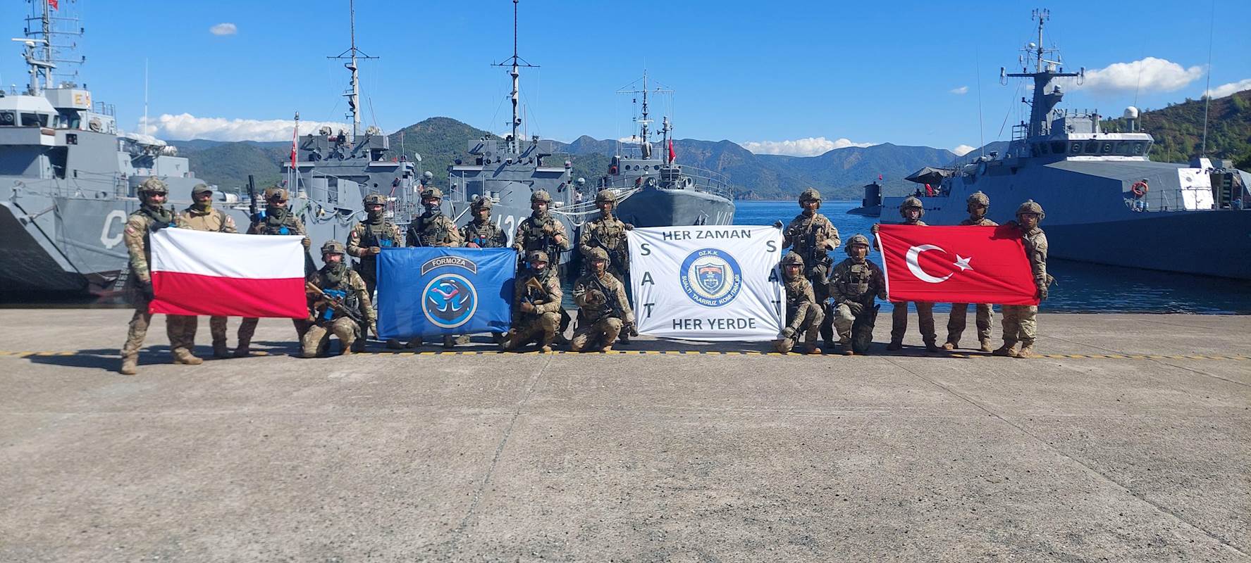 Türkiye–Poland SAT Exercise 2025 Underway at Aksaz Naval Base