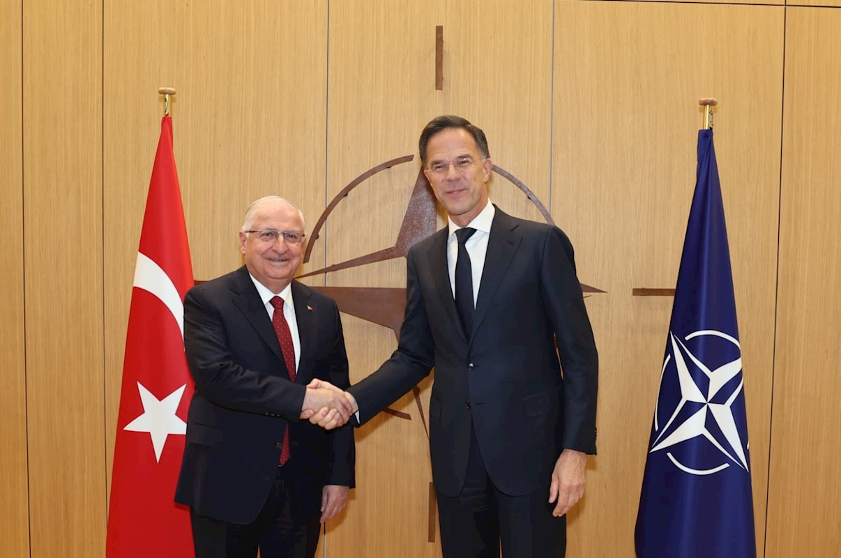 Millî Savunma Bakanı Yaşar Güler, NATO Genel Sekreteri Mark Rutte ile Görüşme Gerçekleştirdi