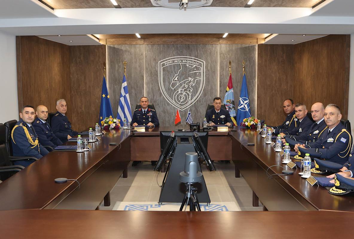 Turkish Combat Air Force Commander Visits Greece Within Confidence-Building Measures 2025