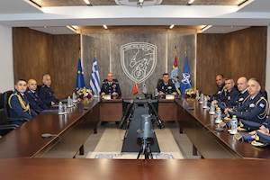 Turkish Combat Air Force Commander Visits Greece Within Confidence-Building Measures 2025