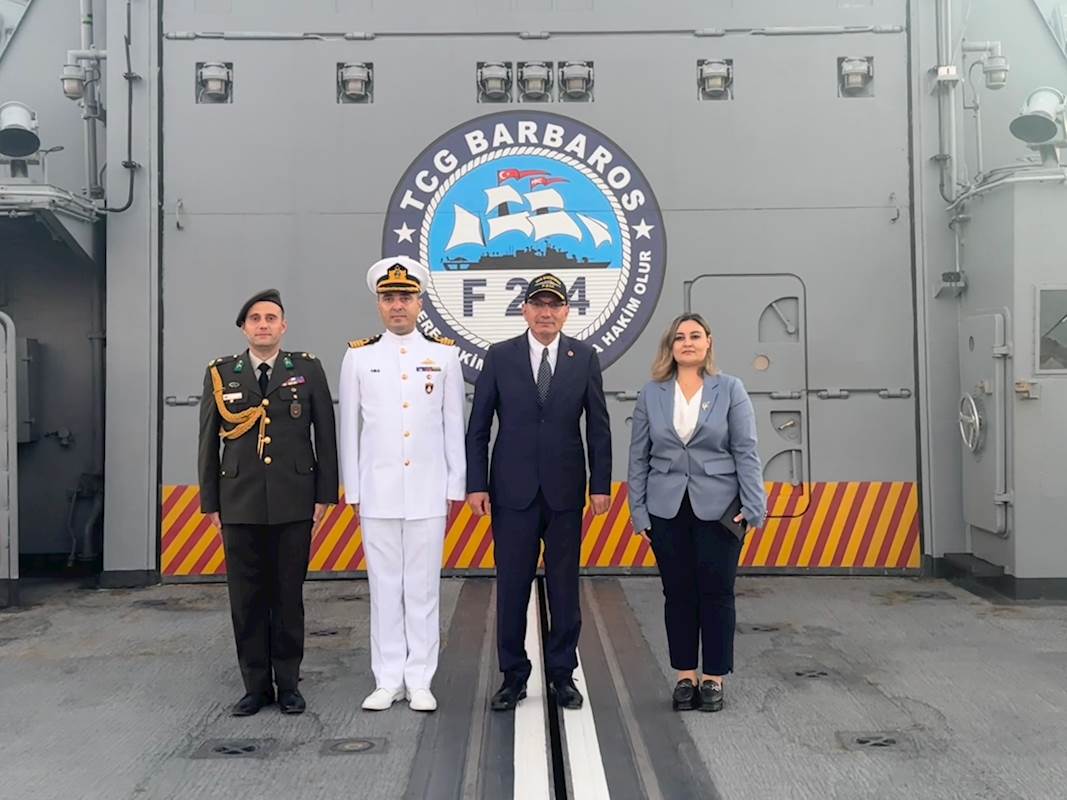 TCG Barbaros Conducts a Port Visit to Egypt Within SNMG2