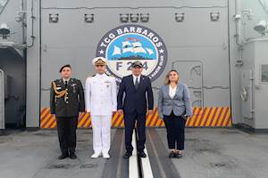 TCG Barbaros Conducts a Port Visit to Egypt Within SNMG2