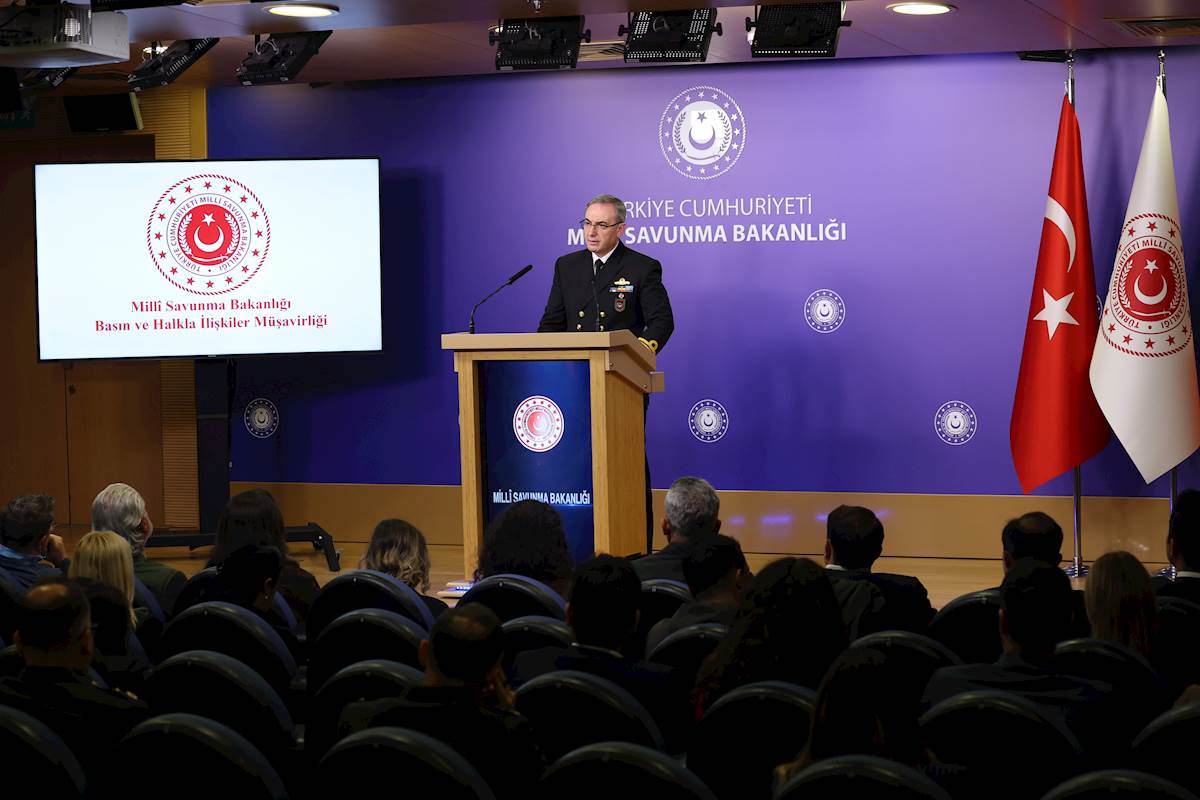 Millî Savunma Bakanlığında Haftalık Basın Bilgilendirme Toplantısı Gerçekleştirildi