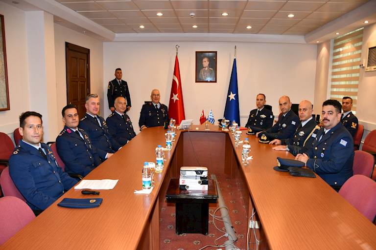 Türkiye–Greece Confidence-Building Visit to the 1st Main Jet Base Command