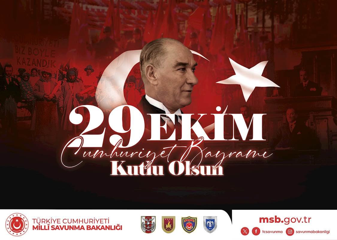 29 Ekim Cumhuriyet Bayramı Kutlu Olsun