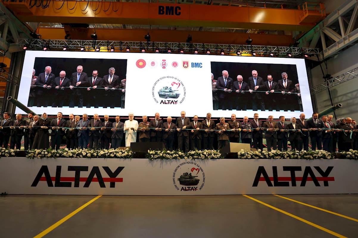 Millî Savunma Bakanı Yaşar Güler, Yeni Altay Tankları Teslimat Törenine Katıldı