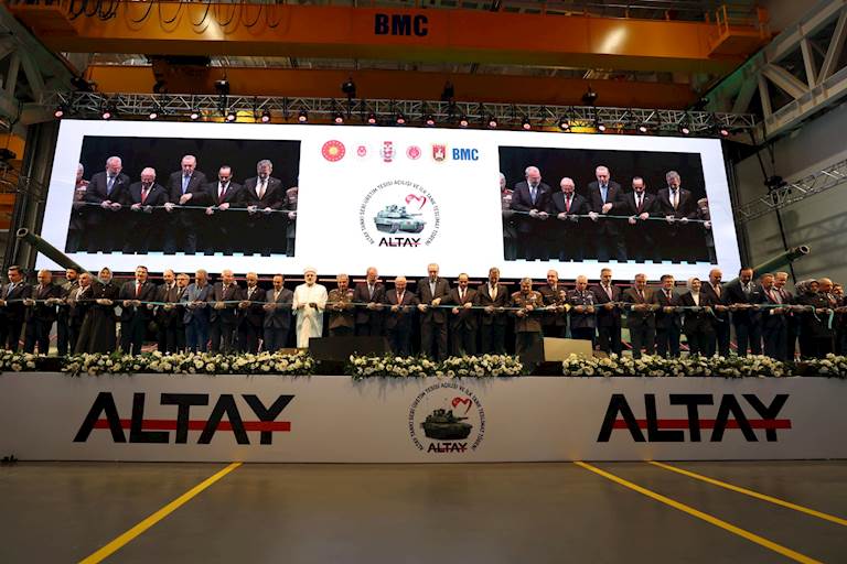 Millî Savunma Bakanı Yaşar Güler, Yeni Altay Tankları Teslimat Töreni'ne Katıldı