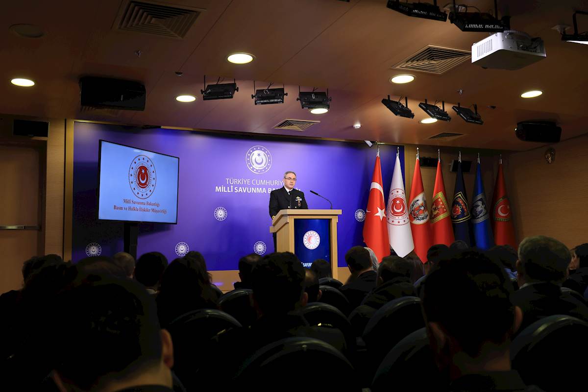 Millî Savunma Bakanlığında Haftalık Basın Bilgilendirme Toplantısı Gerçekleştirildi