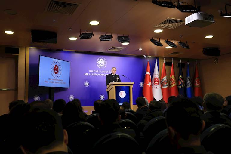 Millî Savunma Bakanlığında Haftalık Basın Bilgilendirme Toplantısı Gerçekleştirildi