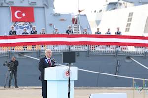 Millî Savunma Bakanı Yaşar Güler, Deniz Platformlarının Hizmete Giriş, Bayrak Çekme ve İlk Sac Kesim Töreni’nde Konuştu
