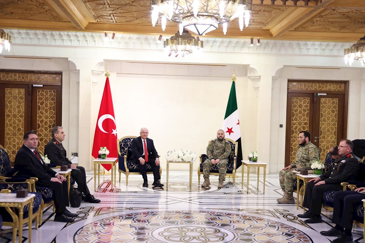 Millî Savunma Bakanı Yaşar Güler, Suriye Savunma Bakanı Tümgeneral Murhaf Ebu Kasra ile İkili Görüşme Gerçekleştirdi