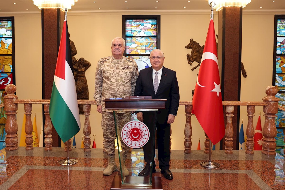Millî Savunma Bakanı Yaşar Güler, Ürdün Genelkurmay Başkanı Tümgeneral Yousef Al Hnaity’i Kabul Etti