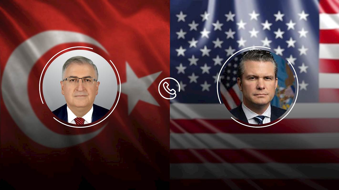 Millî Savunma Bakanı Yaşar Güler ve ABD Savaş Bakanı Pete Hegseth, Bir Telefon Görüşmesi Gerçekleştirdi