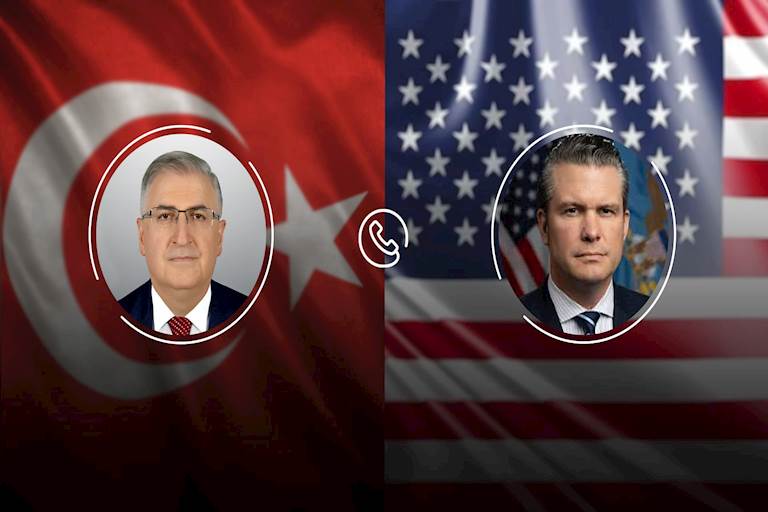 Millî Savunma Bakanı Yaşar Güler ve ABD Savaş Bakanı Pete Hegseth, Bir Telefon Görüşmesi Gerçekleştirdi
