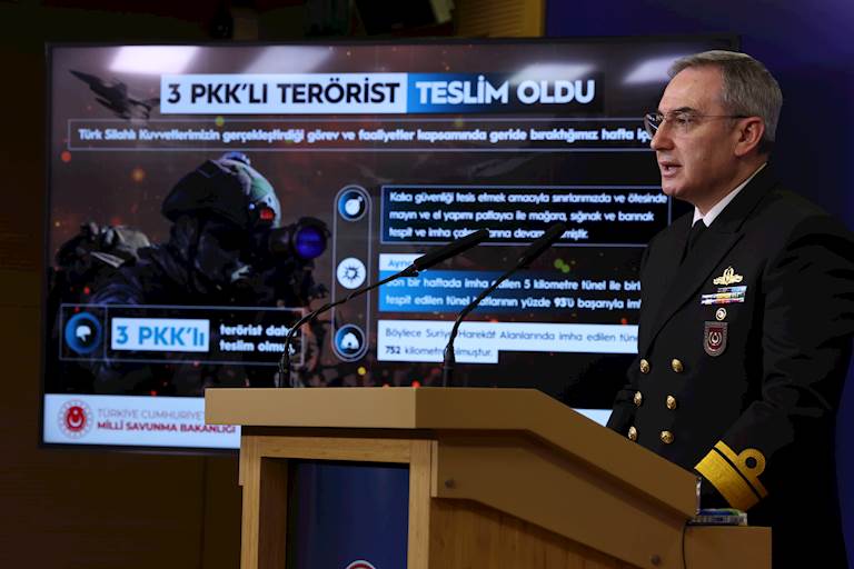 Millî Savunma Bakanlığında Haftalık Basın Bilgilendirme Toplantısı Gerçekleştirildi