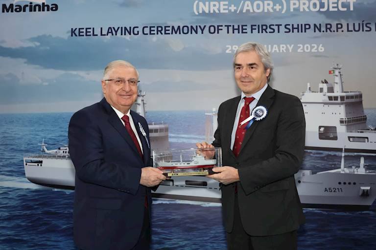 Millî Savunma Bakanı Yaşar Güler ve Portekiz Savunma Bakanı Nuno Melo, İstanbul’daki Gemi Kızağa Koyma Törenine Katıldı
