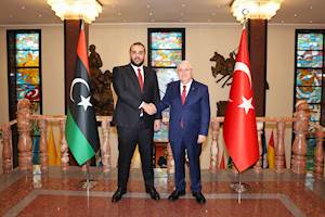 Millî Savunma Bakanı Yaşar Güler, Libya Savunma Bakan Vekili Tümgeneral Abdusselam Zubi’yi Kabul Etti