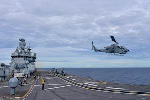 Anadolu Turkish Maritime Task Force Continues Transit to Rota for Upcoming Activities