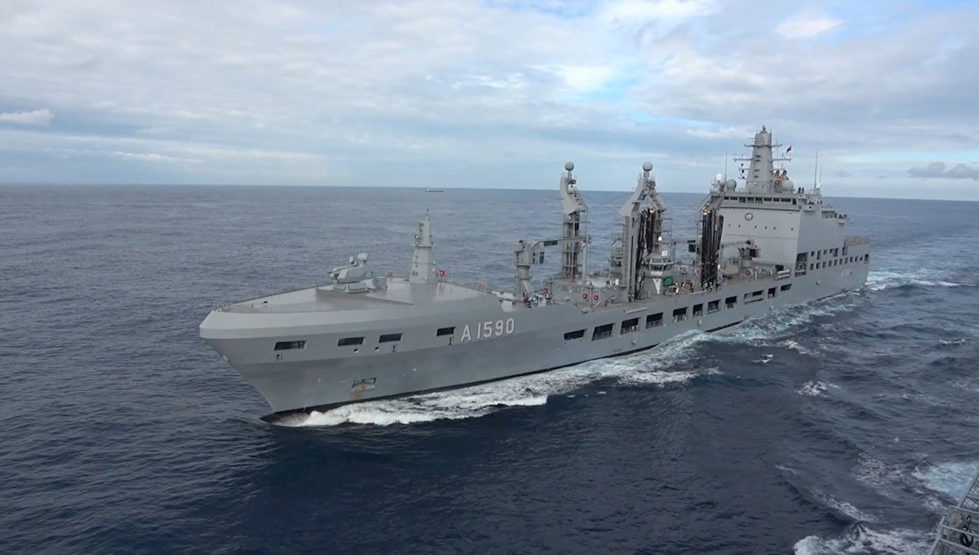 Anadolu Turkish Maritime Task Force sails for Exercise Steadfast Dart 2026