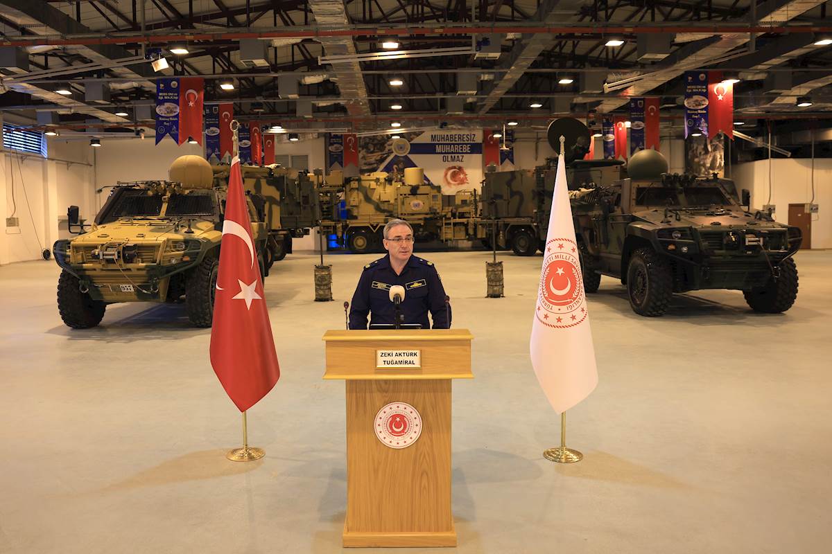 Millî Savunma Bakanlığı Haftalık Basın Bilgilendirme Toplantısı, MEBS Okulu ve Eğitim Merkezi Komutanlığında Gerçekleştirildi 