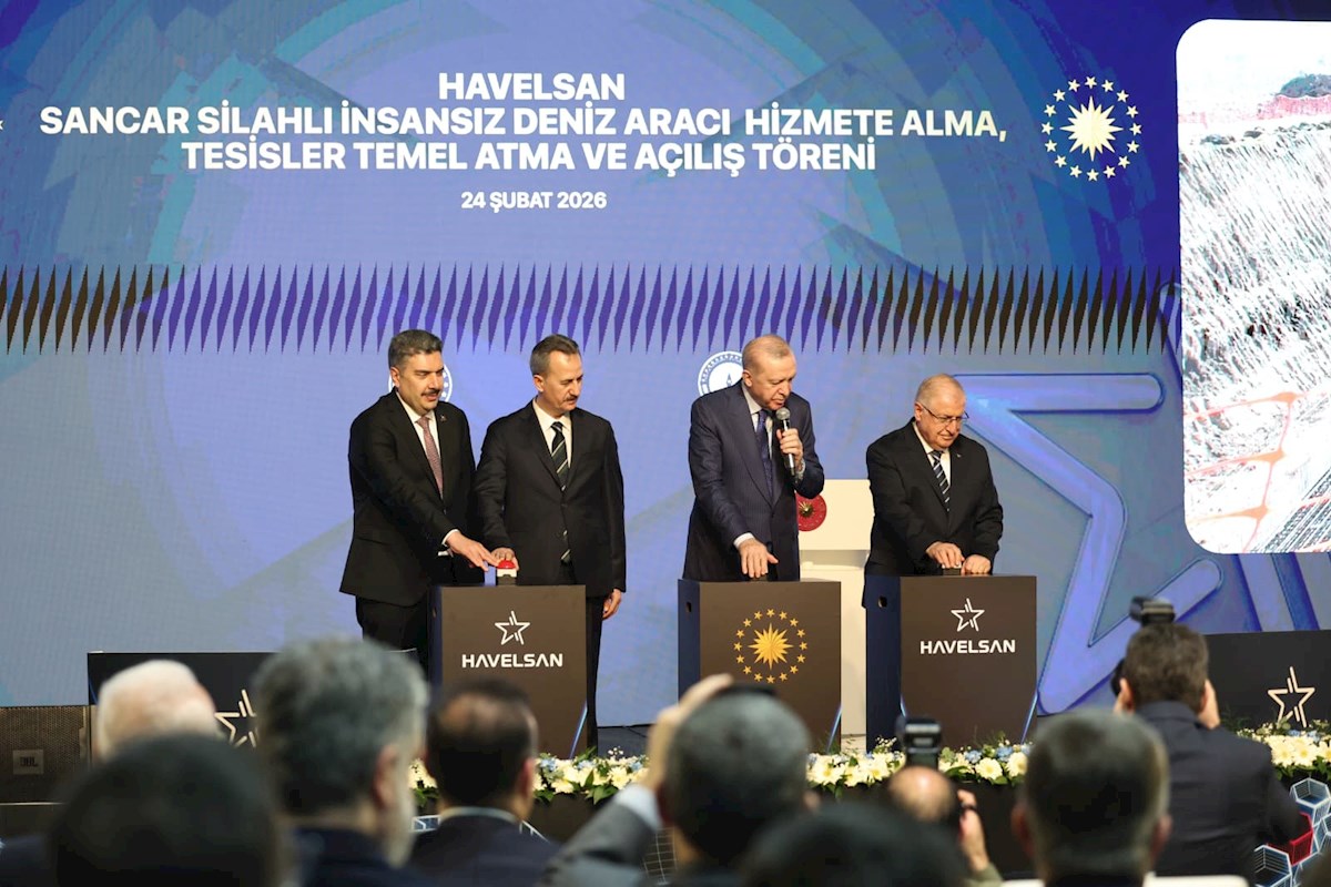 Millî Savunma Bakanı Yaşar Güler, HAVELSAN Sancar Silahlı İnsansız Deniz Aracı Hizmete Alma, Tesisler Temel Atma ve Açılış Töreni’ne Katıldı