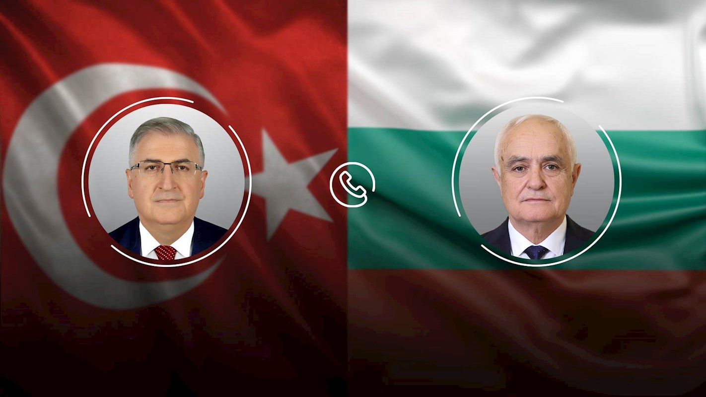 Minister of National Defence Yaşar Güler and Bulgarian Minister of Defence Atanas Zapryanov Held a Telephone Conversation
