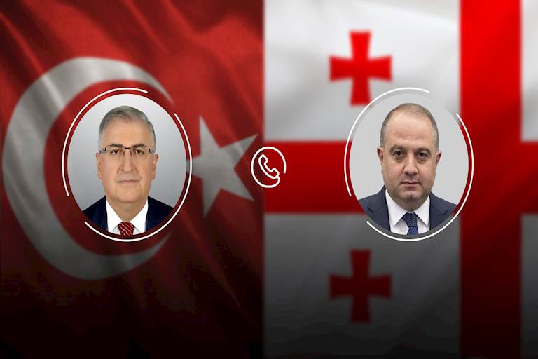 Millî Savunma Bakanı Yaşar Güler, Gürcistan Savunma Bakanı Irakli Chikovani ile Telefon Görüşmesi Gerçekleştirdi