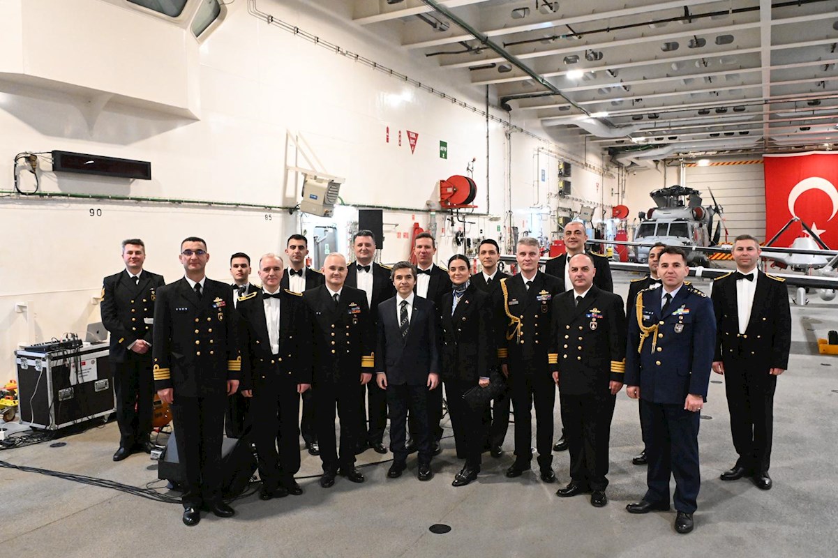 The Anatolian Turkish Maritime Task Force Conducts a Port Visit to Southampton