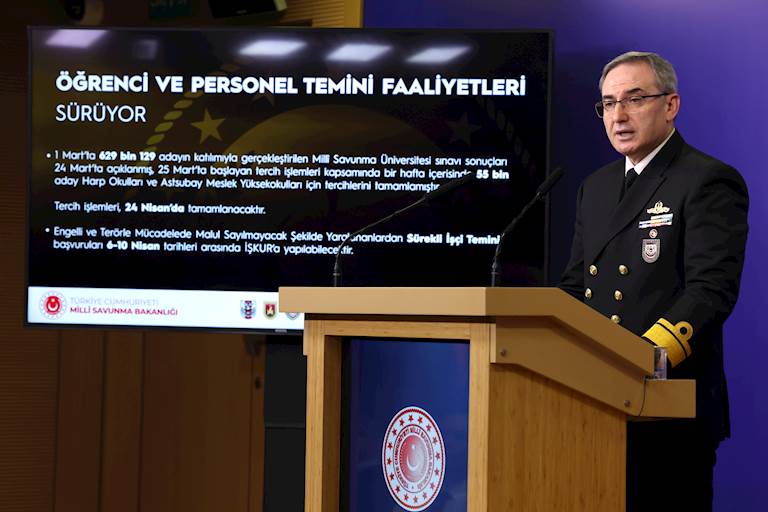 Millî Savunma Bakanlığında Haftalık Basın Bilgilendirme Toplantısı Gerçekleştirildi