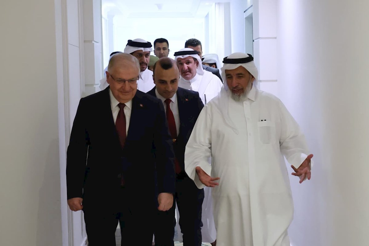 Minister of National Defence Yaşar Güler Visits Qatar’s Minister of Endowments and Islamic Affairs Ghanem Bin Shaheen Al Ghanem