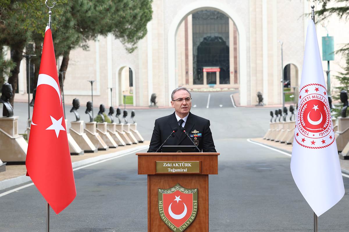 Haftalık Basın Bilgilendirme Toplantısı İstanbul’daki Milli Savunma Üniversitesi Rektörlük Yerleşkesinde Gerçekleştirildi