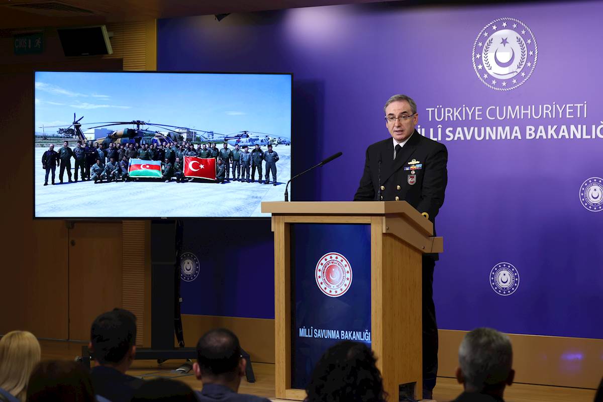 Millî Savunma Bakanlığında Haftalık Basın Bilgilendirme Toplantısı Gerçekleştirildi