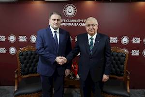 Millî Savunma Bakanı Yaşar Güler Azerbaycan Savunma Sanayii Bakanı Vugar Mustafayev ve Sudan Savunma Bakanı Korgeneral Hassan Kian ile Bir Araya Geldi