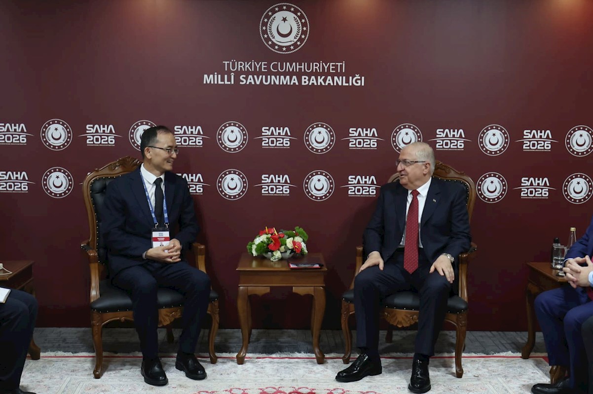 Millî Savunma Bakanı Yaşar Güler, Çin Halk Cumhuriyeti’nin Büyükelçisi Jiang Xuebin'i Kabul Etti