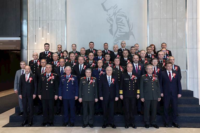 Millî Savunma Bakanı Yaşar Güler ve Beraberindeki TSK Komuta Kademesi ile OYAK’ın 66’ncı Olağan Genel Kuruluna Katıldı
