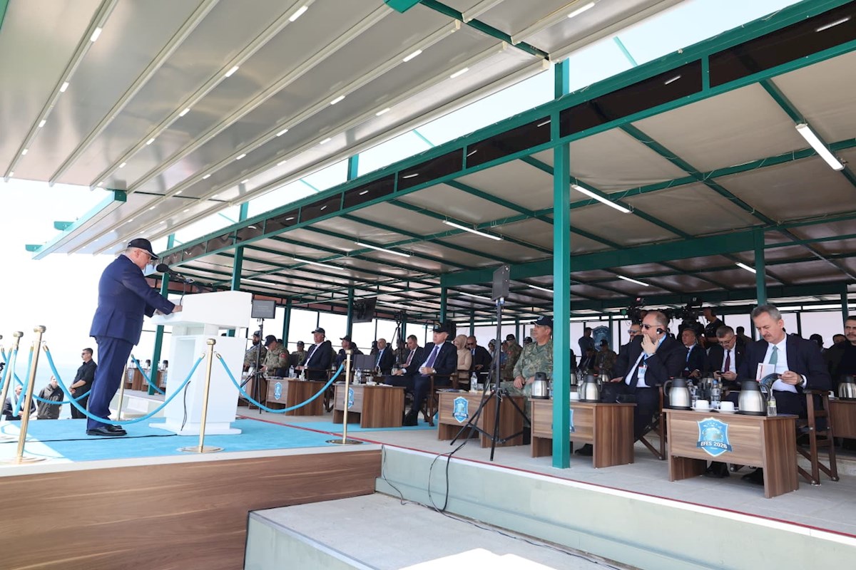Millî Savunma Bakanı Yaşar Güler, Cumhurbaşkanımız Sayın Recep Tayyip Erdoğan’ın Teşrifleriyle Gerçekleşen Efes-2026 Tatbikatı’nın Seçkin Gözlemci Günü’nde Konuştu