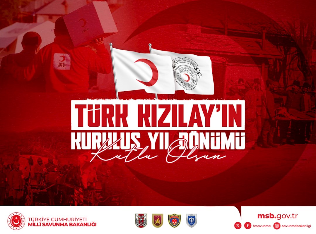 Türk Kızılay’ın 158’inci Kuruluş Yıl Dönümü Kutlu Olsun  