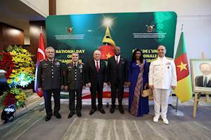 Millî Savunma Bakanı Yaşar Güler, Kamerun Millî Günü Dolayısıyla Düzenlenen Resepsiyona Katıldı