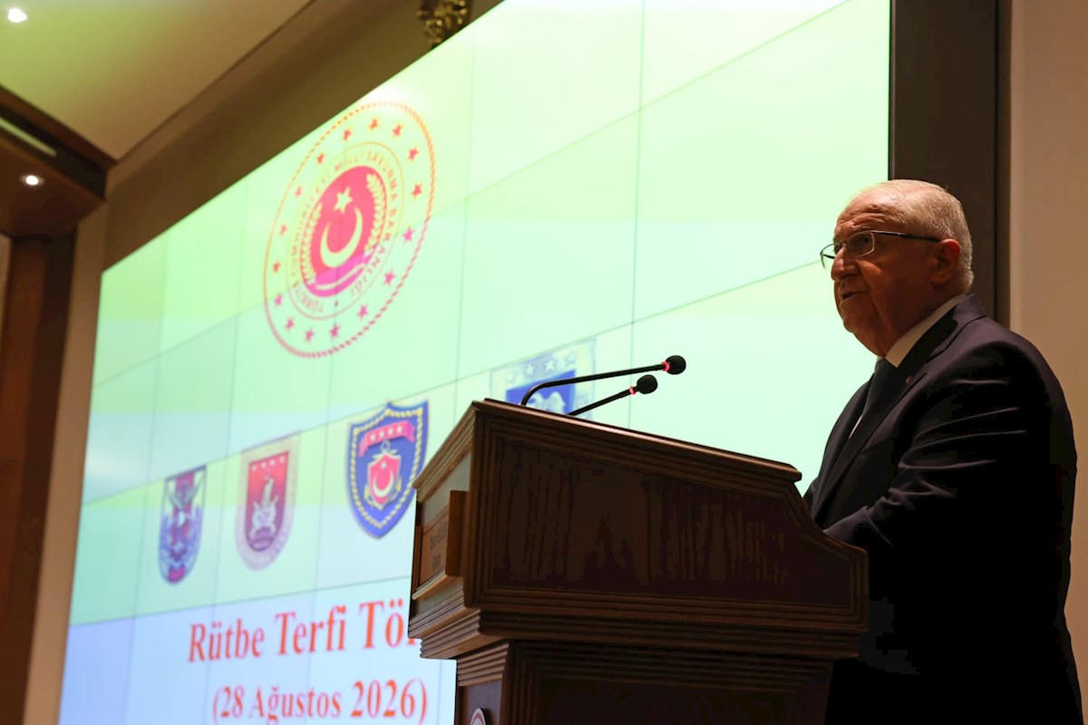 Millî Savunma Bakanı Yaşar Güler, Rütbe Terfi Töreni'nde Konuştu